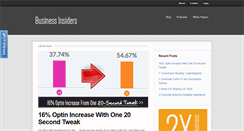 Desktop Screenshot of businessinsiders.org